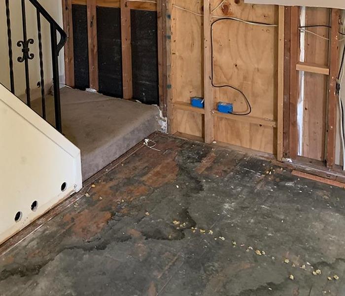 House with water damage